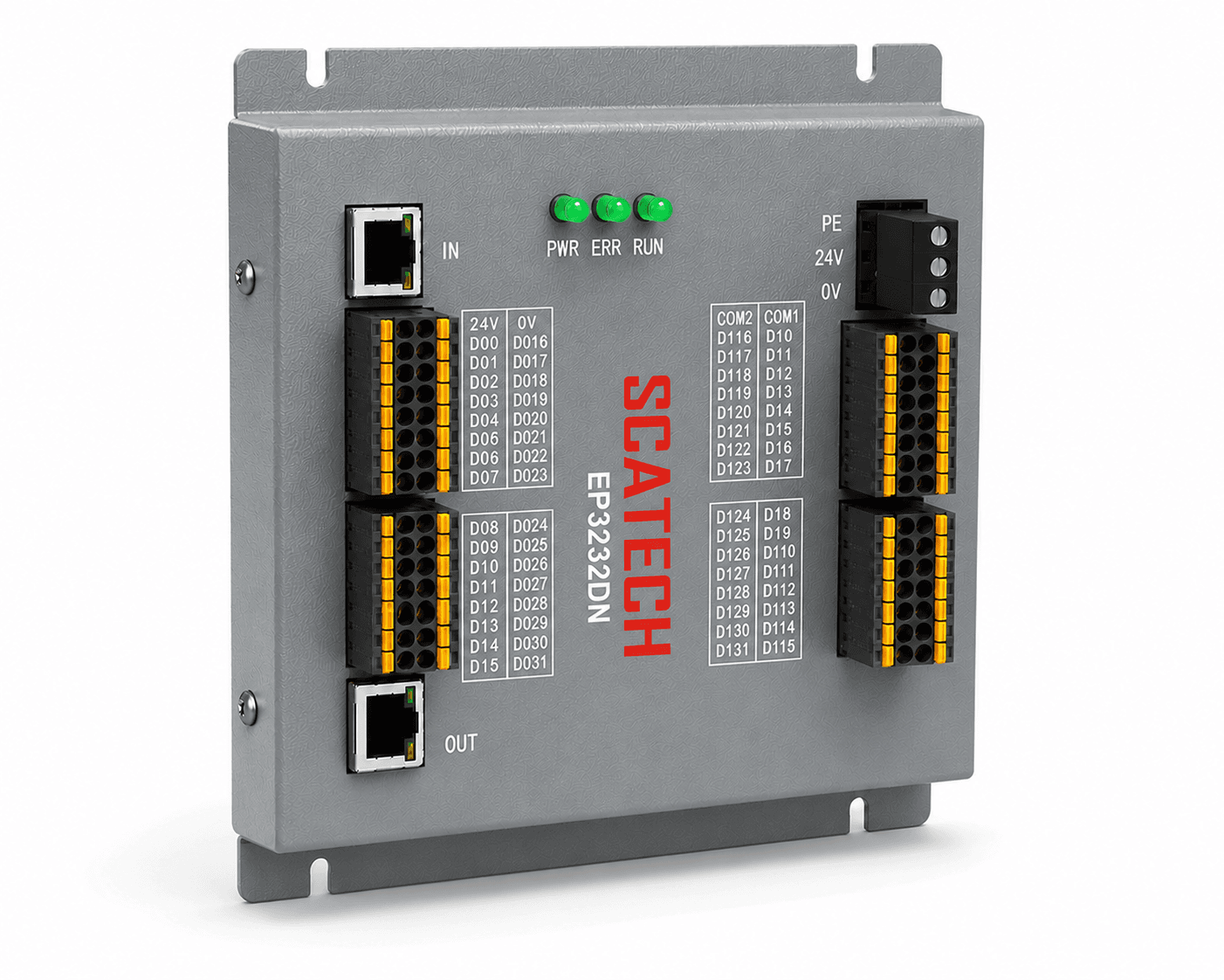 SCATECH EP 系列卧式 EtherCAT IO 模块